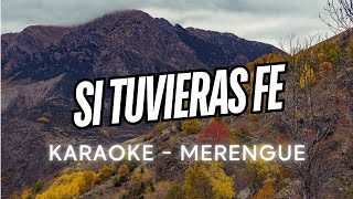 SI TUVIERAS FEKARAOKE Granito de mostaza Pista Instrumental Letra  VERSIÓN MERENGUE [upl. by Ardnek54]