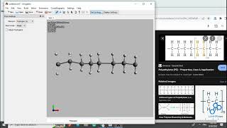 Atomic Modeling of Polymers with Avogadro Software [upl. by Nyrraf]