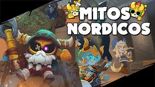 Explicando MITOS NÓRDICOS con BRAWL STARS [upl. by Perlie]