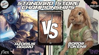 Azorius Aggro VS Boros Tokens Standard Store Championships [upl. by Llerehc]