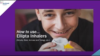 How to use … Ellipta Inhalers [upl. by Lekim]