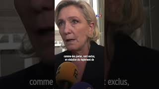 Postes clés à lAssemblée  la colère de Marine Le Pen [upl. by Euqinor621]