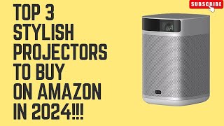 Top 3 Stylish Projectors to Buy on Amazon in 2024 [upl. by Allimaj992]