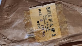 Lee Enfield No4 Mk2 unwrappingunboxing [upl. by Iraam954]