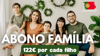 Abono Família meus filhos recebem  Vida real em Portugal [upl. by Yeleen]