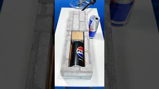 A Can Crushing Experiment Black Pepsi vs Red Bull cancrushing explore challenge viralvideo [upl. by Ahsuatan]