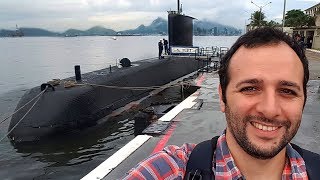 Andamos num SUBMARINO BRASILEIRO da MARINHA Boravê 🔵Manual do Mundo [upl. by Almallah]