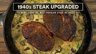 How I cooked the MOST Popular Steak from 1940s [upl. by Eniawed]