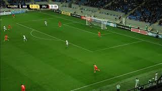 Khvicha Kvaratskhelia Goal VS Locomotive Tbilisi [upl. by Maribel]