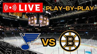 LIVE St Louis Blues VS Boston Bruins ScoreboardCommentary [upl. by Campman]