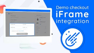 iFrame integration  Checkout demo [upl. by Htyderem945]