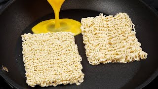 cook the noodles and the eggs this way the result is amazing and easy and delicious [upl. by Adela]