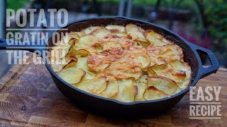 How to cook Potato gratin on the grill Easy recipe [upl. by Netniuq]