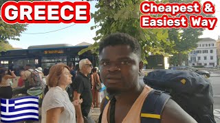 Corfu International Airport To Old Town  Cheapest And Easiest Way [upl. by Dde]