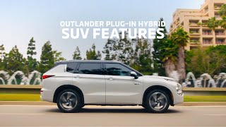 Mitsubishi Outlander Plugin Hybrid SUV Features  Mitsubishi Motors [upl. by Alleber]