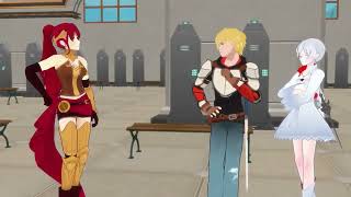 RWBY Jaune Meets Weiss and Pyrrha [upl. by Sidell543]