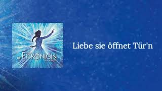 Frozen The Musical German  Hamburg Liebe Sie Öffnet Türn Love Is An Open Door [upl. by Anahahs]