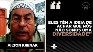 quotO cidadão que é eleito tinha que ter a dignidade de não vestir camisa nenhumaquot diz Ailton Krenak [upl. by Keon]