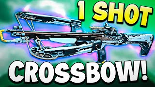 the ONE SHOT Crossbow on Rebirth Island Best Crossbow Setup Anqa Blueprint Season 3  Warzone [upl. by Retep]