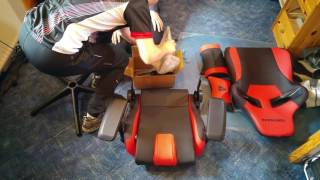 Vertagear SL4000 Racing Chair Unboxing 4KDeutsch [upl. by Yemrots]