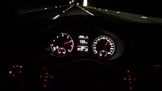 Jetta tsi stage 3 top speed [upl. by Anirdnajela33]