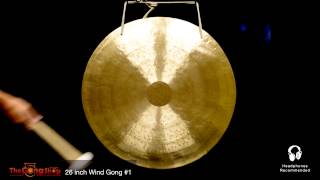 The Gong Shop 26 inch Wind Gong 1 SOLD [upl. by Theurich]