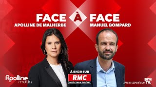 🔴 DIRECT  Linterview intégrale de Manuel Bompard sur RMC [upl. by Saticilef165]