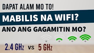 ANO ANG PINAGKAIBA NG 24 GHz sa 5 GHz na WIFI FREQUENCY [upl. by Reeba184]