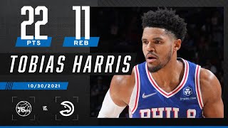 Tobias Harris’ DOUBLEDOUBLE fuels 76ers to victory ❗ [upl. by Edana]