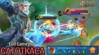 Gatotkaca Epic Outplay  Mobile Legends  Gatotkaca Best Build 2024 [upl. by Edmead]