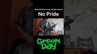 Green Day No Pride Guitar Cover greenday punkrock punk insomniac guitarcover shorts nopride [upl. by Ahsak211]