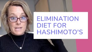 How To Do A Basic Elimination Diet for Hashimotos amp Autoimmune Diseases  Sara Peternell [upl. by Nowed]