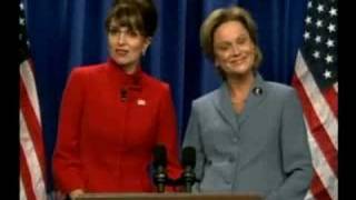 Fox News Edits Criticism of Palin Out of Tina Fey SNL Clip [upl. by Yauqram]