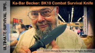 NEW KaBar Becker BK10 Combat  Pilot Survival Knife  Interview with Ethan Becker [upl. by Sherm]