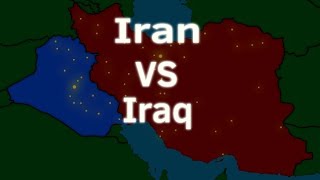 Iran VS Iraq Unrealistic [upl. by Landes359]