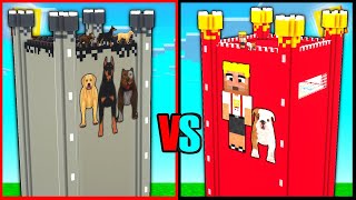 EFEKAN KULE VS KÖPEK ÇETESİ KULE😱  Minecraft [upl. by Dale]