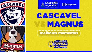 CASCAVEL 3 X 3 MAGNUS  MELHORES MOMENTOS  LNF 2023  NSPORTS [upl. by Bohlin]