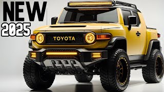 2025 Toyota FJ Cruiser Pickup The Ultimate OffRoad Beast Returns [upl. by Hwu]