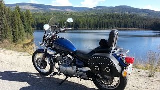 Yamaha V Star 250 Highway Climb and Simple Mods [upl. by Erehpotsirhc796]