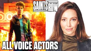 All Voice actors in Saints Row All Cast amp Characters 2022 Saints Row 5 All Boss voice Lines [upl. by Ode]