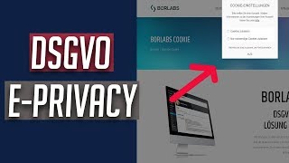 DSGVO amp ePrivacy Cookie OptIn Lösung für WordPress  Borlabs Cookie [upl. by Ignacia479]