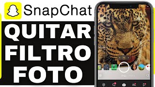 Cómo Quitar Filtro De Snapchat A Una Foto 2024 [upl. by Nailliw]