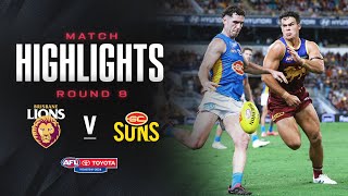 Brisbane Lions v Gold Coast Suns Highlights  Round 8 2024  AFL [upl. by Notnarb981]