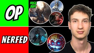 Wild Rift TIERLIST Patch 53a [upl. by Arannahs]