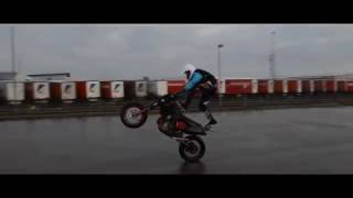 Stunting KTM EXC 500 ft RainerMotocrew [upl. by Mundford]