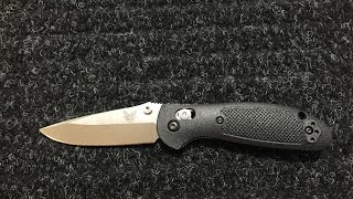 Benchmade 556 Mini Griptilian MDP Overveiw [upl. by Edrea]