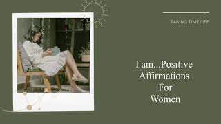 Positive Affirmations for Women  Guided Meditation  Law of Attraction [upl. by Ide335]