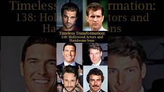 Timeless Transformation 138 Hollywood Actors and Handsome Sons [upl. by Vasileior]