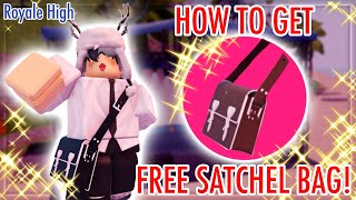 HOW TO GET FREE ANTIQUE MESSENGER SATCHEL  Royale High Albert Kims Music Note Quest  Summer 2021 [upl. by Navnod]