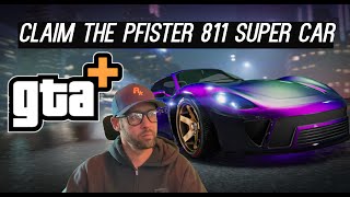 GTA Members Can Claim the Pfister 811 Super Car  GTA Online Hustle  The Vinewood Car Club [upl. by Rehpatsirhc]